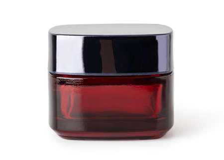 Cosmetic cream isolated on white Backgroundの写真素材