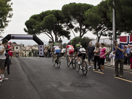 UCI Road World Championships. Toscana 2013.Sports, passion, colours and sound mixed together in the splendid city of Florenceのeditorial素材