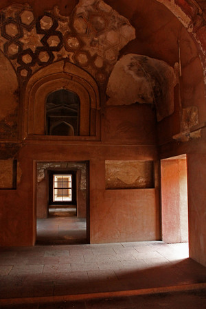 Agra, India, November 26, 2012. Agra Fort. The Agra Fort is an UNESCO World Heritage site located in Agra, Uttar Pradesh, India.The fort can be more accurately described as a walled city.のeditorial素材