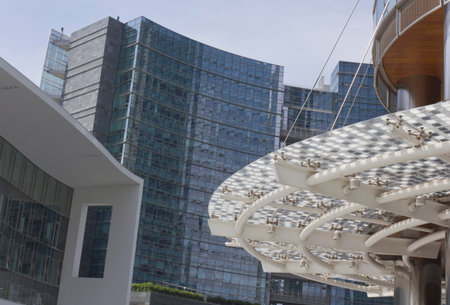 MILAN, ITALY - MAY 10: Piazza Gae Aulenti in Milan ( Gae Aulenti square), new gateway to one of...