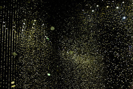 MILAN, ITALY - APRIL 12: Installation \"Light is Time\" by Citizen at Triennale di Milano, designed by architect Tsuyoshi Tane, during Milan Design Week 2014のeditorial素材