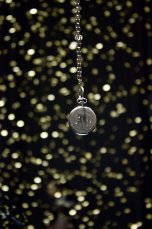 MILAN, ITALY - APRIL 12: Installation \"Light is Time\" by Citizen at Triennale di Milano, designed by architect Tsuyoshi Tane, during Milan Design Week 2014のeditorial素材