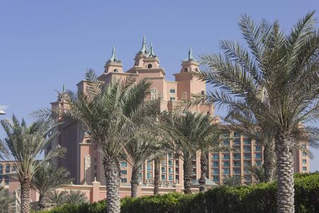 DUBAI,UAE -DECEMBER 30 2017: Atlantis The Palm resort in Dubaiのeditorial素材