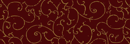 abstract pattern branchesのイラスト素材