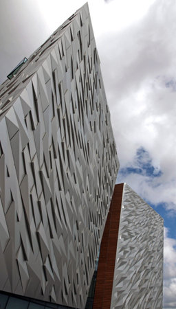Titanic Museum, Belfast, United Kingdomのeditorial素材
