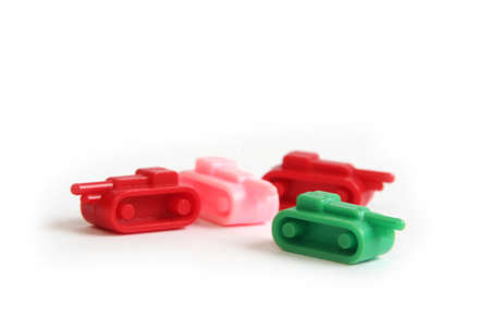 toy tanksの写真素材
