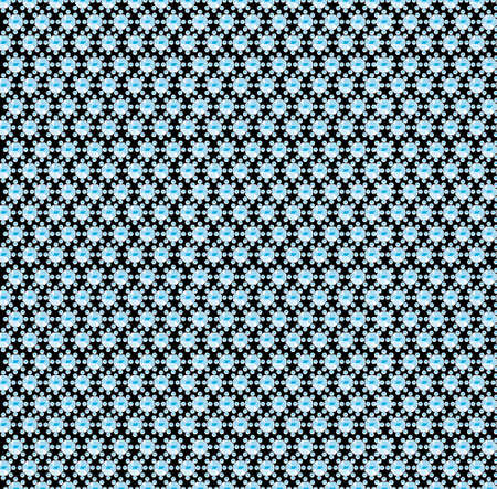 jewelry abstract background in blueの写真素材