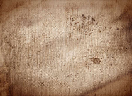 old canvas dirty coffee texture background, brown and sepia coloursの写真素材
