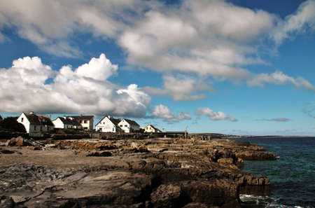 Aran islands landscape in Irelandの写真素材