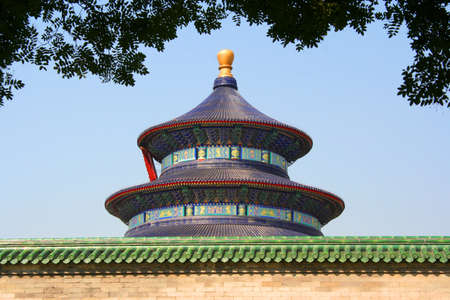 the Temple of heaven, Beijing, Chinaの写真素材