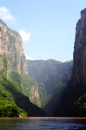 Sumidero Canyon in Chiapas, Mexicoの写真素材