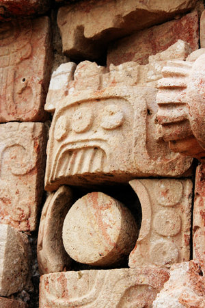 image of the maya rain god Chacの写真素材