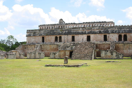 archeological site, Maya ruins  Ruta Puuc, Yucatan 