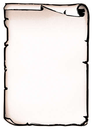 black and white parchmentの写真素材