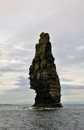 Cliffs of Moher reef detail, Irelandの写真素材