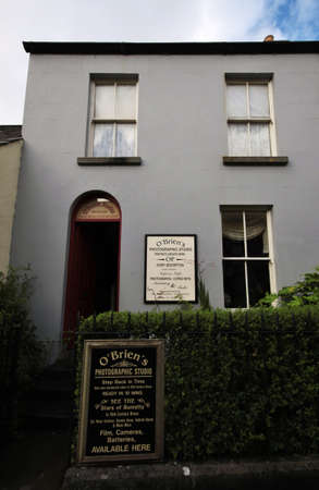 old style shop in Irish folk villageのeditorial素材