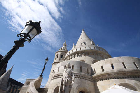 Fishermen's ramparts in Budapest, Hungaryのeditorial素材