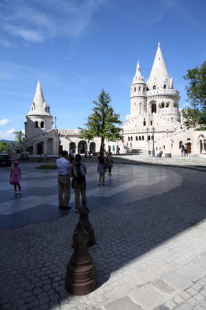 Fishermen's ramparts in Budapestのeditorial素材