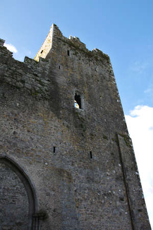 Ruins of Rock of Cashel, Irelandの写真素材