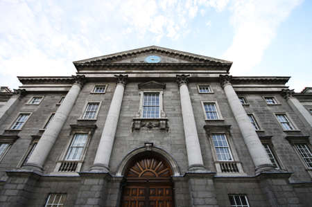 Trinity College, Dublin University in downtownのeditorial素材