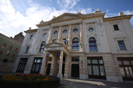 Museum of History in Budapest, Hungaryのeditorial素材