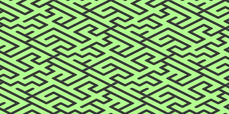 Seamless vector road pattern. Isometric view path background. Urban map plan. Roadmap highway illustrationのイラスト素材