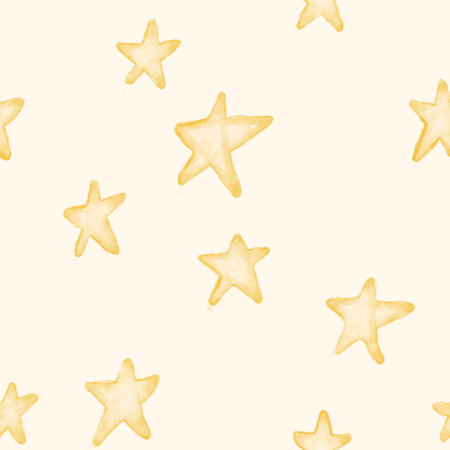 Hand drawn, seamless pattern with stars.の写真素材