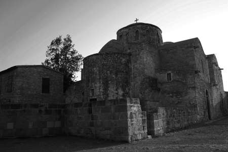 old church on cyprusの写真素材