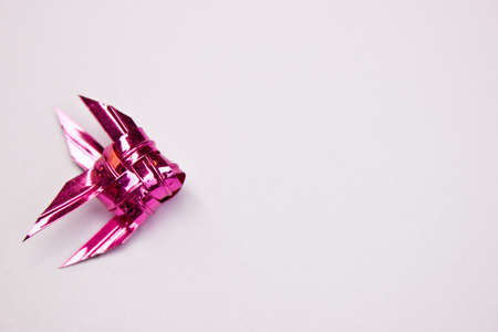 Carp Weave On a white background の写真素材