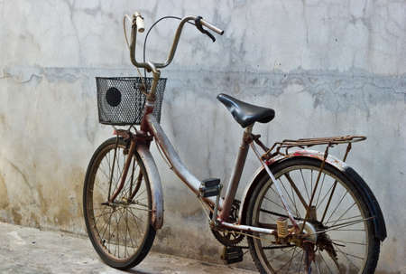 Old bicycleの写真素材