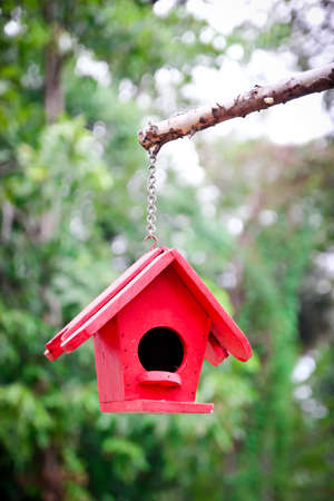 Image of decorative birdhouseの写真素材