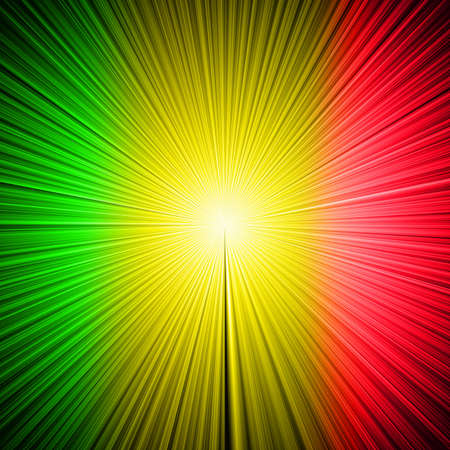 Green,red and yellow lines abstract background.の写真素材