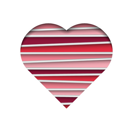 Heart Valentines day vector illustration eps 10のイラスト素材