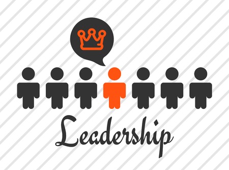 'Leadership' concept vector illustrationのイラスト素材