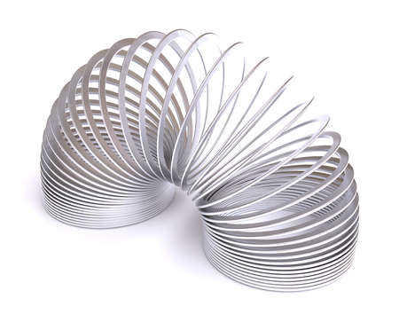 Slinky, Metal Helix Spring Toyのeditorial素材