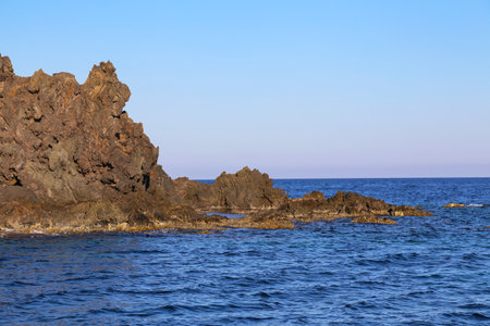 Photo Picture of the Beautiful Ocean Coast's Viewの写真素材