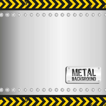 smooth metal background with yellow stripe and blackのイラスト素材