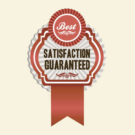 vintage label illustrations, in warm colors, vector illustrationのイラスト素材