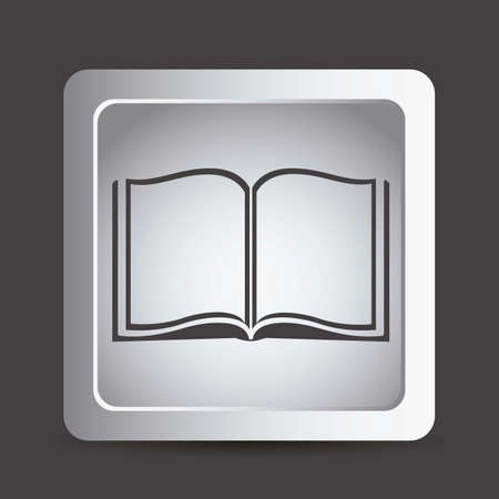Illustration of reading icons, people reading. vector illustrationのイラスト素材