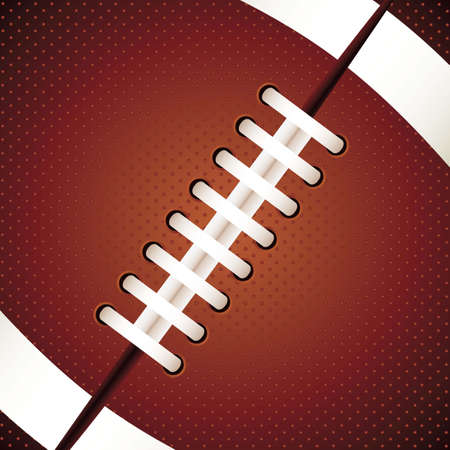 Illustration of American football game, sports and entertainment, vector illustrationのイラスト素材