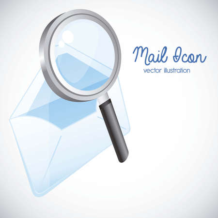 Illustration mail icon. illustration of letter mail illustrationのイラスト素材