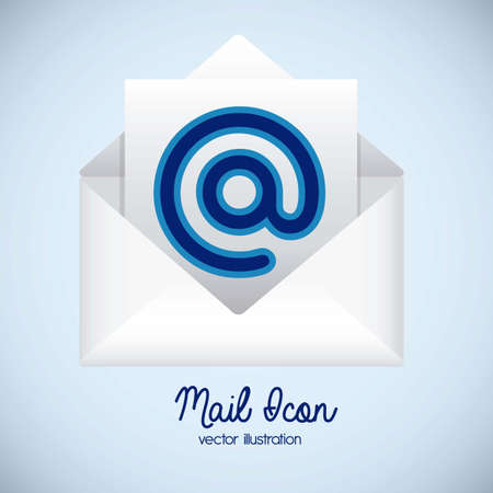 Illustration mail icon. illustration of letter mail illustrationのイラスト素材