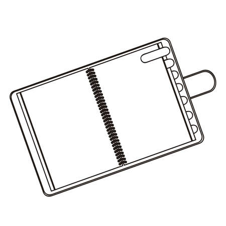 Illustration of back to school, school supplies, vector illustrationのイラスト素材