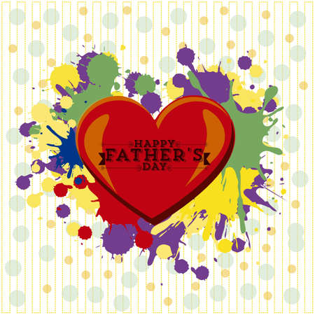 Illustration for dad, happy father's day, vector illustrationのイラスト素材