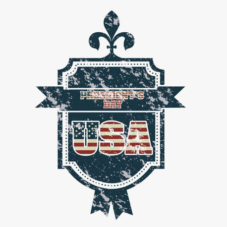 Illustration patriot united states of america, usa poster, vector illustrationのイラスト素材