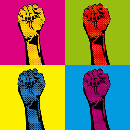 we can over variety of colors backgroundのイラスト素材