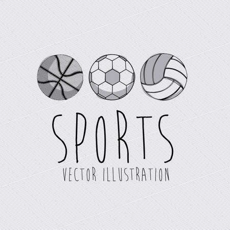 sports design over white background illustration のイラスト素材