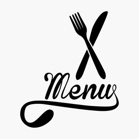 menu design over white background vector illustration のイラスト素材