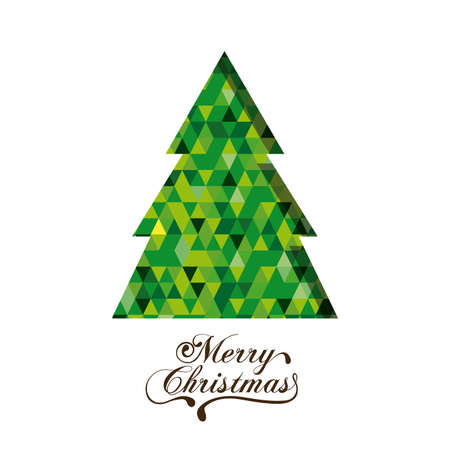 christmas design over white background vector illustrationのイラスト素材