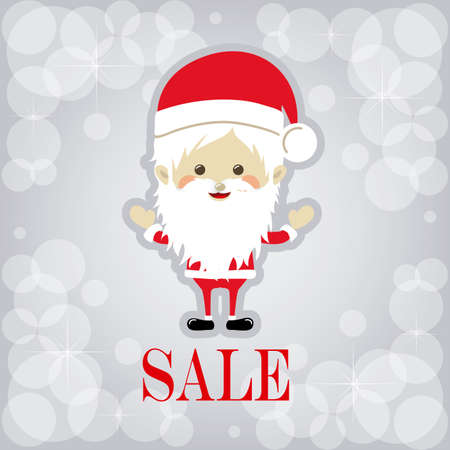 christmas design over gray background vector illustrationのイラスト素材